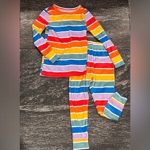 Cat & Jack size 4T colorful 2 piece pajama set